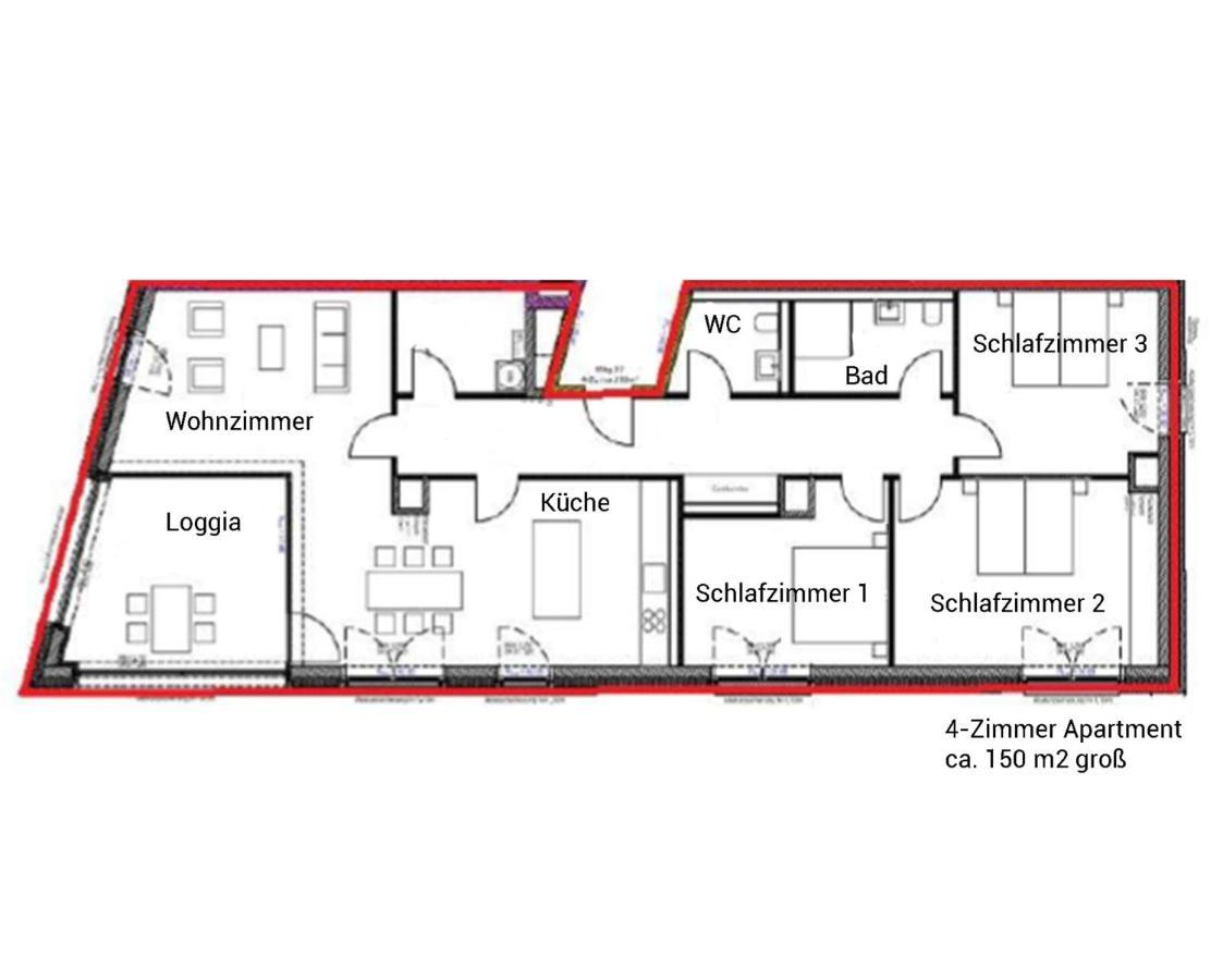 Moderne Apartments Im Herzen Der Stadt I Private Tiefgarage Mit Ladesaulen I Home2Share Ibbenbüren Exterior foto