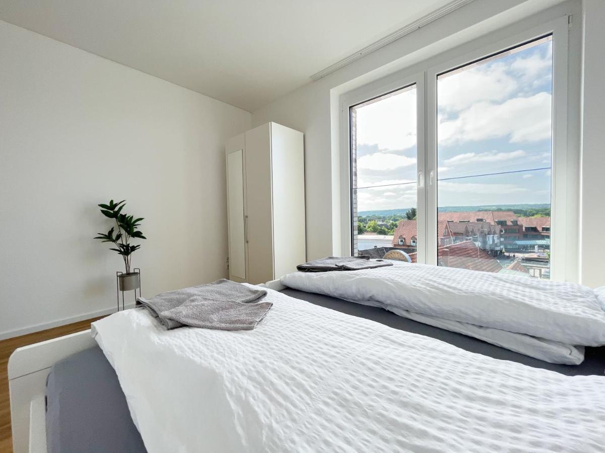 Moderne Apartments Im Herzen Der Stadt I Private Tiefgarage Mit Ladesaeulen I Home2Share Ibbenbüren Exterior foto